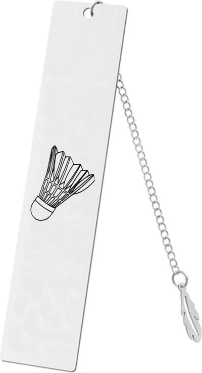 Akyol - badminton boekenlegger - Badminton - sporten - inclusief kaart - sport cadeau - sporten - leuk kado voor je sporter om te geven