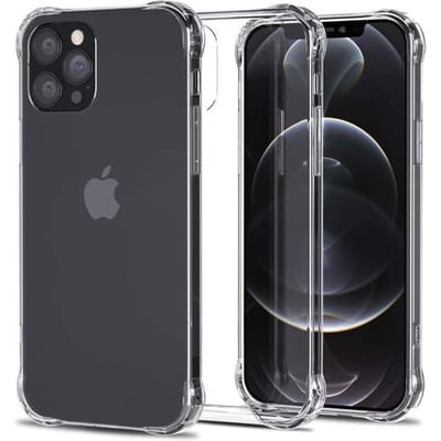 Ceezs telefoonhoesje geschikt voor Apple iPhone 14 Pro Max hoesje shockproof / schokbestendig transparant