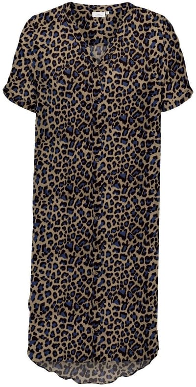 ONLY Carmakoma Blousejurk CARBABOOST Midi-jurk