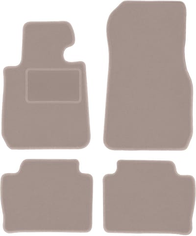Beige velours vloermatten voor: BMW 3 G20 sedan (2018-)