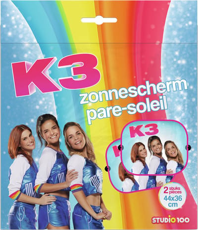 K3 Zonnescherm 44x36 cm 2 Stuks