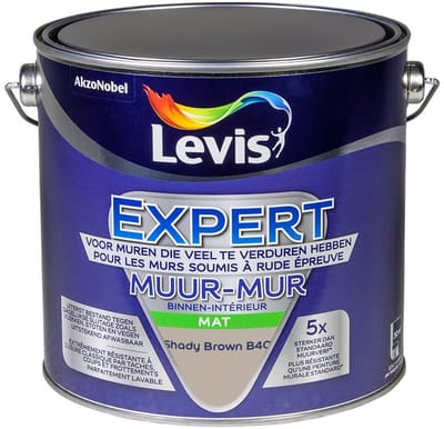 Levis - Expert Muur Binnen Mix - Shady Brown B40 - Mengverf - 2,5 L