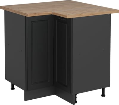 Vicco R-Line Hoekkast – 75.6 cm, WB Eik Antraciet landhuis