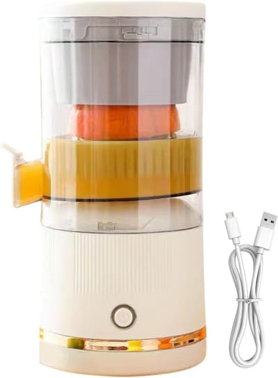 Elektrische Citruspers - Automatische Sap Maker - Snel Sap Maken - Geluidsarm Ontwerp - 235 Cm - Wit