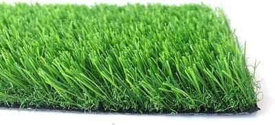 Kunstgras Tapijt - Synthetisch Gazon Nep Gras - Buiten Decoreren - Waterdoorlatend en Veerkrachtig - 1 x 1 cm - Groen