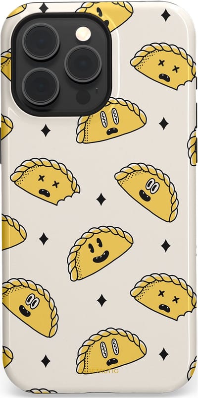 Casetastic Hoesje Geschikt voor Apple iPhone 15 Pro Max Magsafe - Stijlvolle Beschermende Duo-layer Case - Pastei gerei