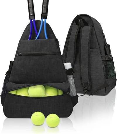 Sportrugzak voor Tennis, Squash, Badminton en Pickleball Rackets en Accessoires