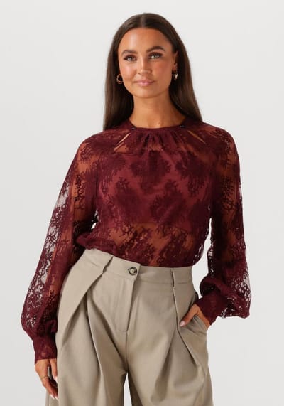 Beaumont Caroline Blouse Dames - Jurken - Bordeaux - Maat 38