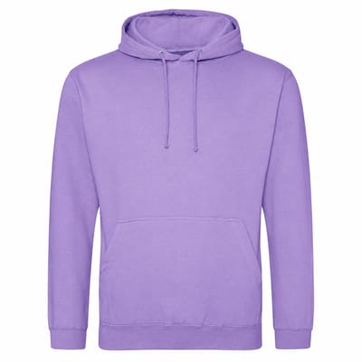 Hoodie Heren – Trui met Capuchon – Casual Sweater – 80% Katoen – Lavendel - 3XL