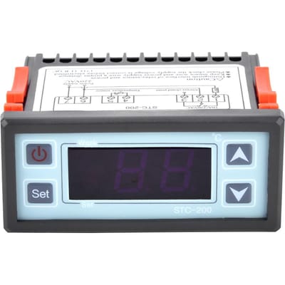 STC‑200 Digitale Microcomputer Thermostaat Temperatuurregelaar met Koeling Verwarming