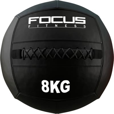 Focus Fitness - Wall Ball - 8 kg - Zwart