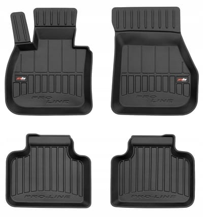 FROGUM PROLINE Automatten - Geschikt voor MINI COUNTRYMAN II F60 (vanaf 2016) - 4-delig - TPE Rubber - Zwart