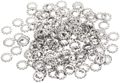 Externe tandremringen M4, 150-delige assortimentset van gefreesd roestvrij staal 304 voor mechanische apparatuur, bevestigingsmiddelen en accessoires