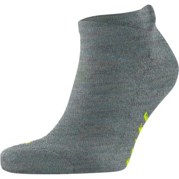 FALKE Keep Warm kort eenkleurig wol sneakersokken enkelsokken unisex blauw - maat 44-45