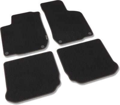 Automatten geschikt voor Volkswagen Golf 4 - 1997-2003 - 4-delig - Luxury - Uitvoering: 3/5-deurs / Variant | Bevestigingssysteem: Clips (dicht)