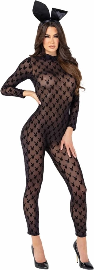 Playboy Lingerie - Playboy Bunny 2-Delige Set - Zwart