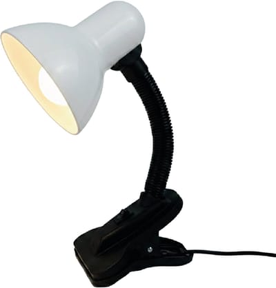Luxus Europe - Bureaulamp Toby Wit - Leeslamp - Bureauverlichting voor Thuis en Kantoor