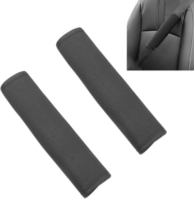 2 Stuks Zachte Autogordel Beschermers, Universele Gordel Pads voor Comfort en Stijl in de Auto