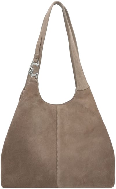 Coccinelle C-Easy Suede - Schoudertas 31 cm (seagras)