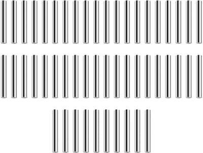 Cilinderpotloden Ø5x40mm voor Vloerdragers, Metalen Pencils voor Planken en Meubels, 50 Stuks voor Efficiënte Opslag