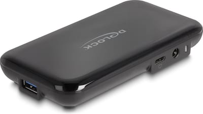 Delock 7 Port USB 3.2 Gen 2 Hub with 4 USB Type-A and 3 USB Type-C™ Ports
