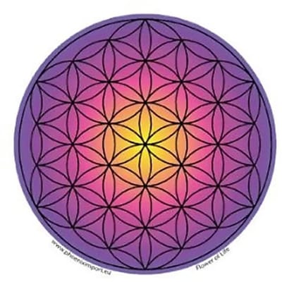 Raamsticker Flower of Life
