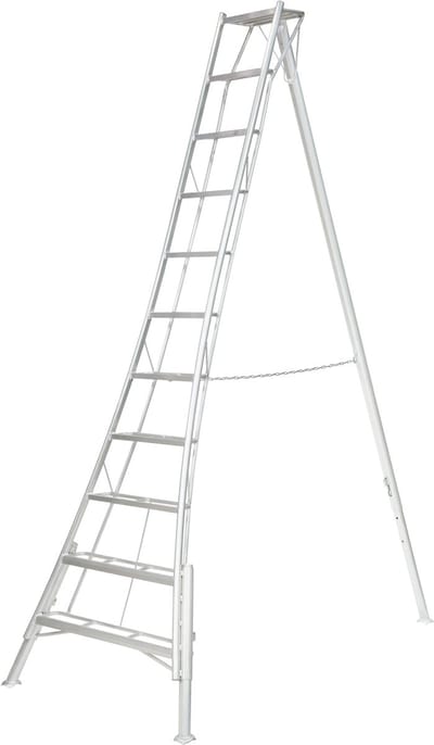 Niwaki Driepoot Tuinladder 300-360 cm Verstelbaar/ Snoeiladder Plukladder