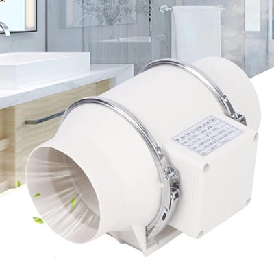Krachtige Afzuigventilator voor Ventilatiebuizen in Diverse Maten