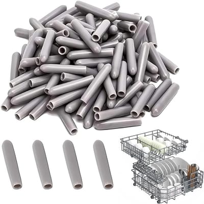 200 Stuks Vaatwasser Manddeksels - Universele Stopper voor Bestekmand - Bescherming voor Vaatwasser
