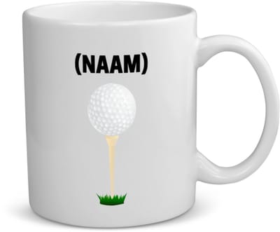 Akyol - golf met eigen naam koffiemok - theemok - Golfen - golfer - sport - 350 ML inhoud