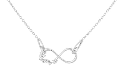 ARLIZI 1535 Ketting Infinity Love Hanger - Dames - 925 Zilver - 47 cm