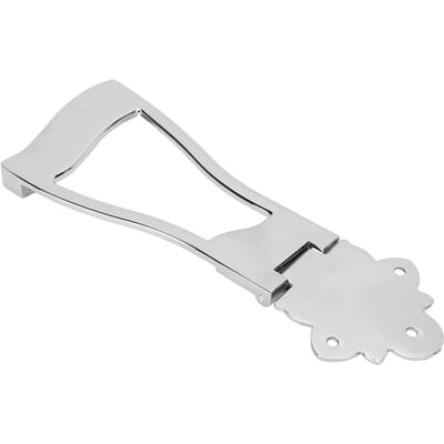 Gitaar Staartstuk Trapezium 6-snarig Metaal Instrument Accessoire Onderdeel voor VervangingZilver zilver