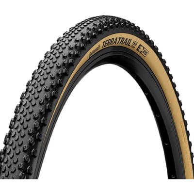 Tubeless zachte mountainbike band Continental Terra Trail Shieldwall Puregrip 47-584