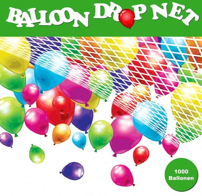 Wefiesta Ballonnenvalnet 2 X 3,6 M Nylon Zwart