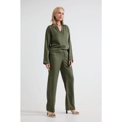 Josephine & Co Angelo Pants Pesto Size: 38 | Formal pants Outlet | Dames | Groen