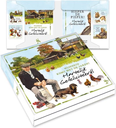 Kaartenmapje Lang leve de Boerderij - Wijsheid
