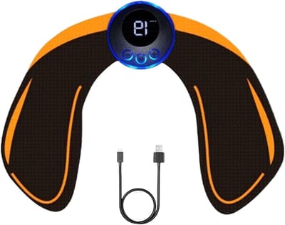 Bil Trainer - Spierstimulator Trainingsapparaat - Vormgeving Lichaam - 19 Instelbare Modi - 255x205 cm - Zwart