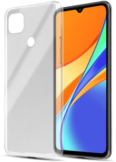 Cadorabo Hoesje geschikt voor Xiaomi RedMi 9C in VOLLEDIG TRANSPARANT - Beschermhoes gemaakt van flexibel TPU Silicone Case Cover