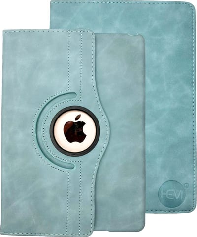 HEM Silky Light Blue iPad hoes geschikt voor iPad 10.2 (2019 / 2020 / 2021) - 10.2 inch Draaibare Autowake Cover - iPad 2019 / 2020 / 2021 hoes - iPad 7 / 8 / 9 Hoes - 7e / 8e / 9e generatie hoes