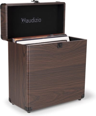 Audizio RC32 Vinyl Platenkoffer voor max 30/35 platen - Houtlook