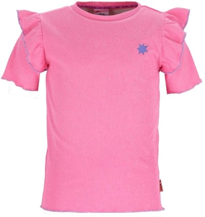 B.Nosy Y603-5431 Meisjes T-shirt roze - Maat 122/128