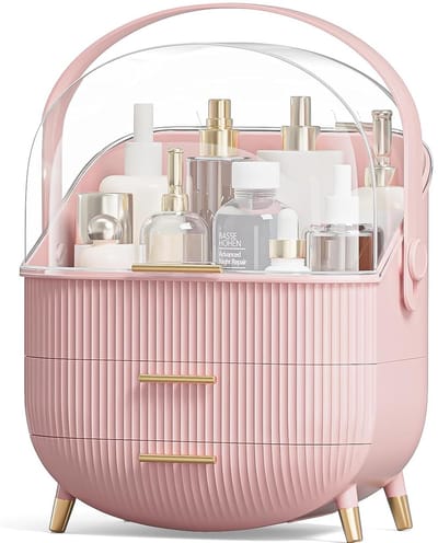 Unyqoos ® Stijlvolle en Functionele Cosmetica Organizer voor Badkamer en Kaptafel