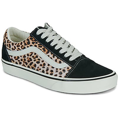 Vans  Lage Sneakers Old Skool BLACK/LEOPARD