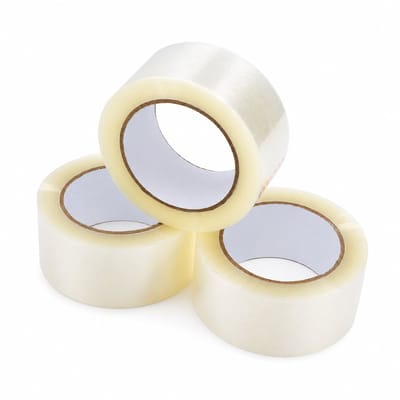 ZoeZo Verpakkingstape 6 rollen 50 mm x 50 m - Inpaktape - Tape - Plakband Breed - Dozentape PP - Extra Sterk - Transparant