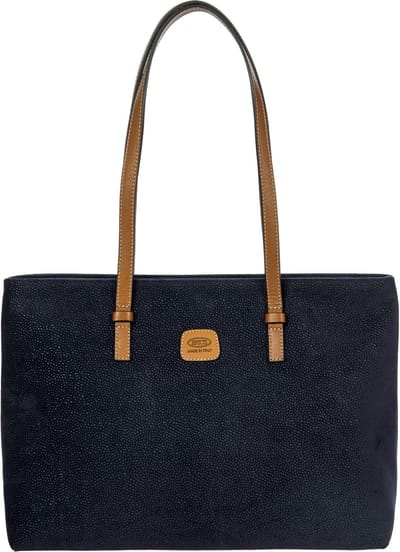 BRIC'S Schoudertas Shopper Life Shopping Vittoria Blue Blauw