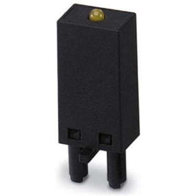Phoenix Contact Steekmodule Met LED, Met varisator LV- 12- 24UC Lichtkleur (naam): Geel Geschikt voor model: Phoenix Contact PR1, Phoenix Contact PR2 10 stuk(s)