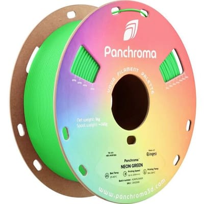 Polymaker CA02006 Panchroma™ Neon Filament PLA kunststof Fluorescerend, Kleurverandering 1.75 mm 1000 g Neon-groen (fluorescerend) 1 stuk(s)