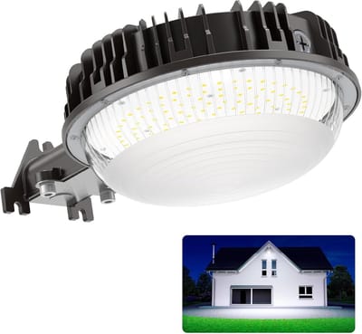 Ultra Heldere LED Buitenlamp met Schemersensor, 100W, Daglicht Wit