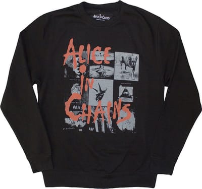 Alice In Chains - Albums Montage Sweater/trui - S - Zwart