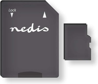 Nedis microSD-geheugenkaart - microSDHC - 32 GB - Schrijfsnelheid: 45 MB/s - Leessnelheid: 100 MB/s - UHS-I - SD-adapter inbegrepen